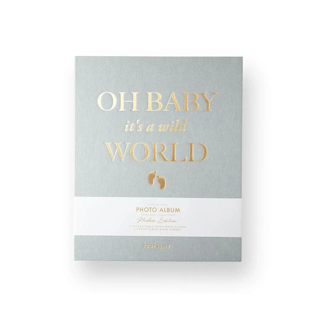 商品PRINTWORKS|Printworks Baby It's a Wild World Photo Album Book,价格¥231,第1张图片