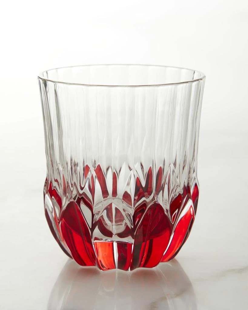 商品Neiman Marcus|Red Double-Old Fashioned Glasses, Set of 4,价格¥1536,第1张图片