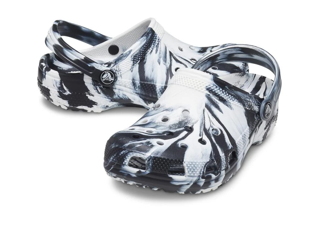 商品Crocs|Classic Marbled Tie-Dye Clog (Little Kid/Big Kid),价格¥150,第1张图片