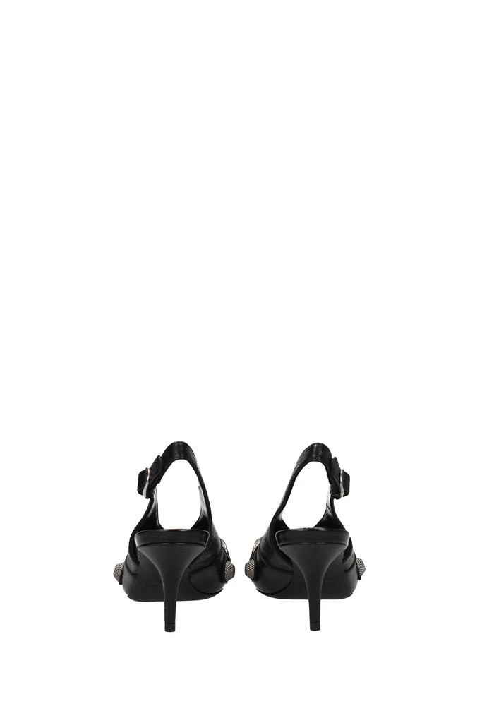 商品Balenciaga|Sandals cagole Leather Black,价格¥6967,第5张图片详细描述