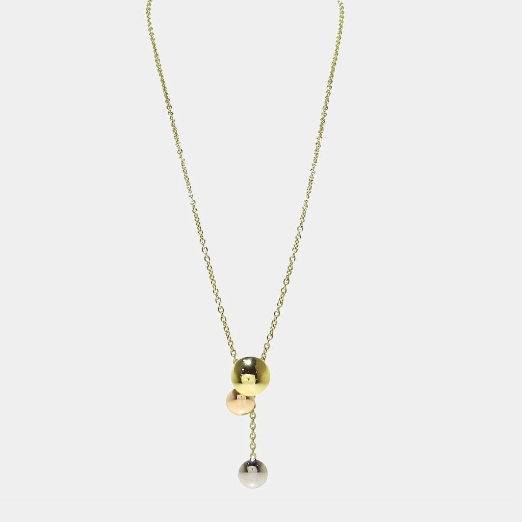 商品[二手商品] Cartier|Cartier Sweet Trinity 18K Yellow Rose and White Gold Necklace,价格¥16289,第1张图片