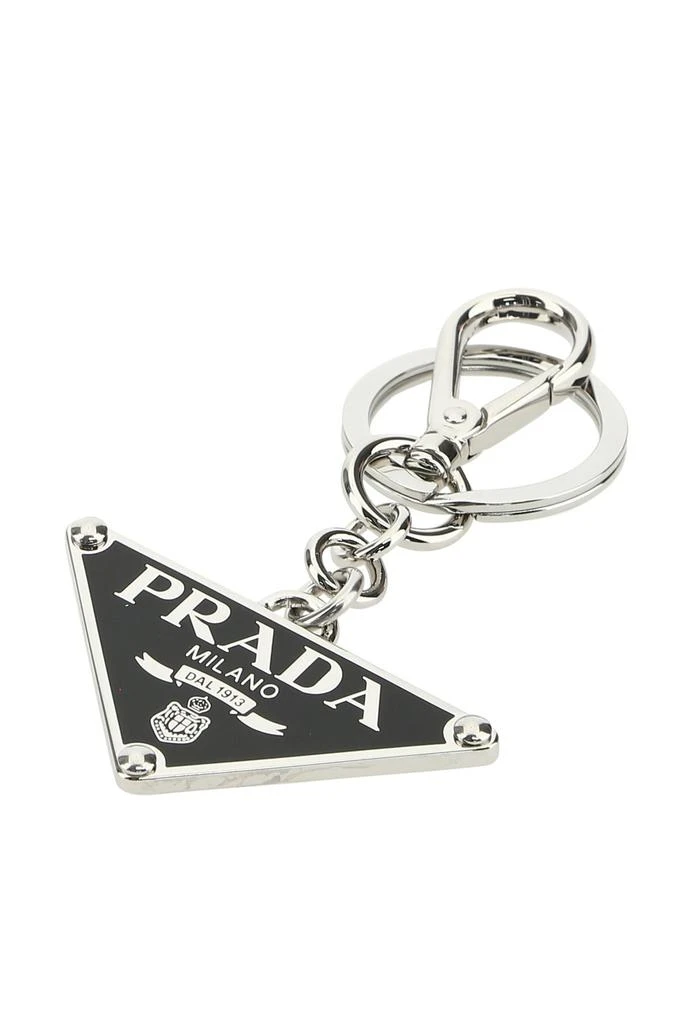 商品Prada|Black metal key ring,价格¥2894,第2张图片详细描述