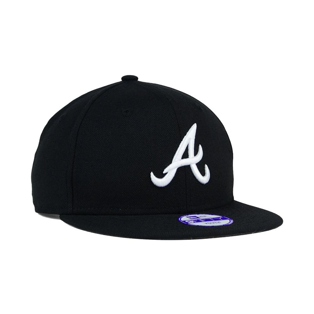 商品New Era|Kids' Atlanta Braves B-Dub 9FIFTY Snapback Cap,价格¥193,第3张图片详细描述