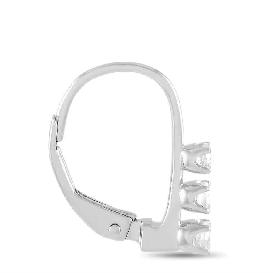 商品LB Exclusive|14K White Gold 0.25ct Diamond Earrings,价格¥2859,第2张图片详细描述