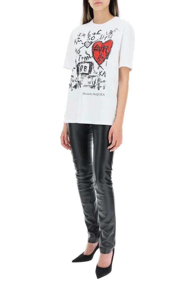 商品Alexander McQueen|PRINTED T-SHIRT,价格¥1532,第2张图片详细描述