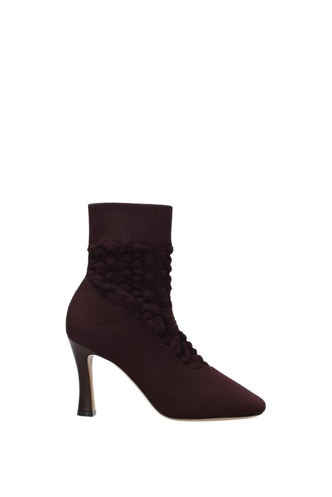 商品Celine|Ankle boots glove Fabric Violet,价格¥2392,第1张图片