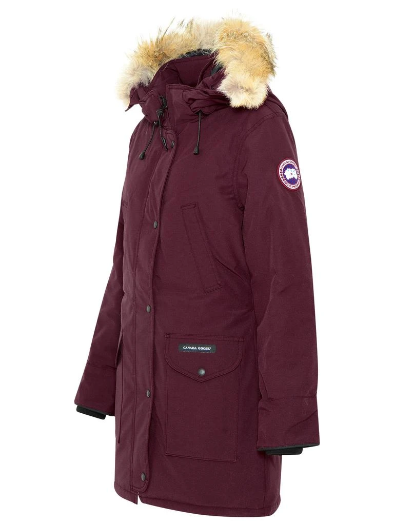 商品Canada Goose|SEQUOIA BROWN POLYESTER BLEND TRILLIUM PARKA,价格¥4637,第2张图片详细描述