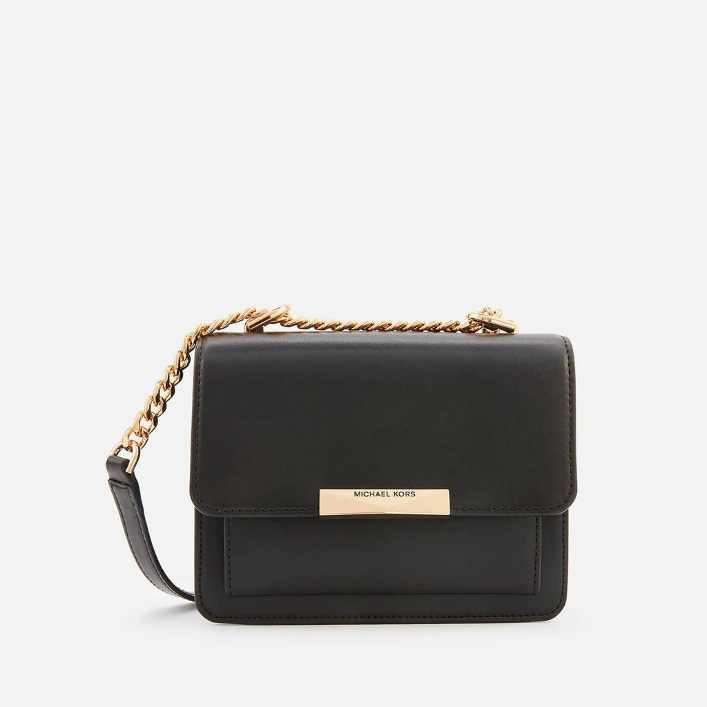 商品Michael Kors|MICHAEL Michael Kors Women's Jade Gusset Cross Body Bag - Black,价格¥1317,第1张图片