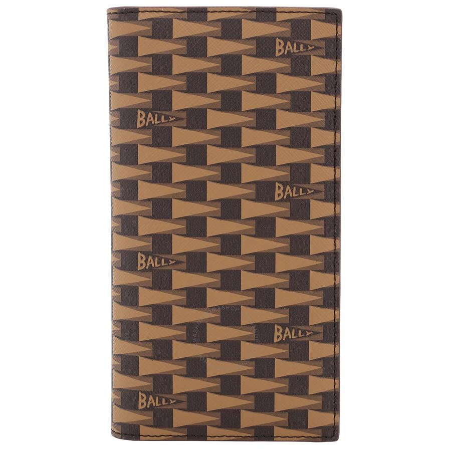 商品Bally|Desert TPU Monogram Pennant Continental Wallet,价格¥1251,第1张图片