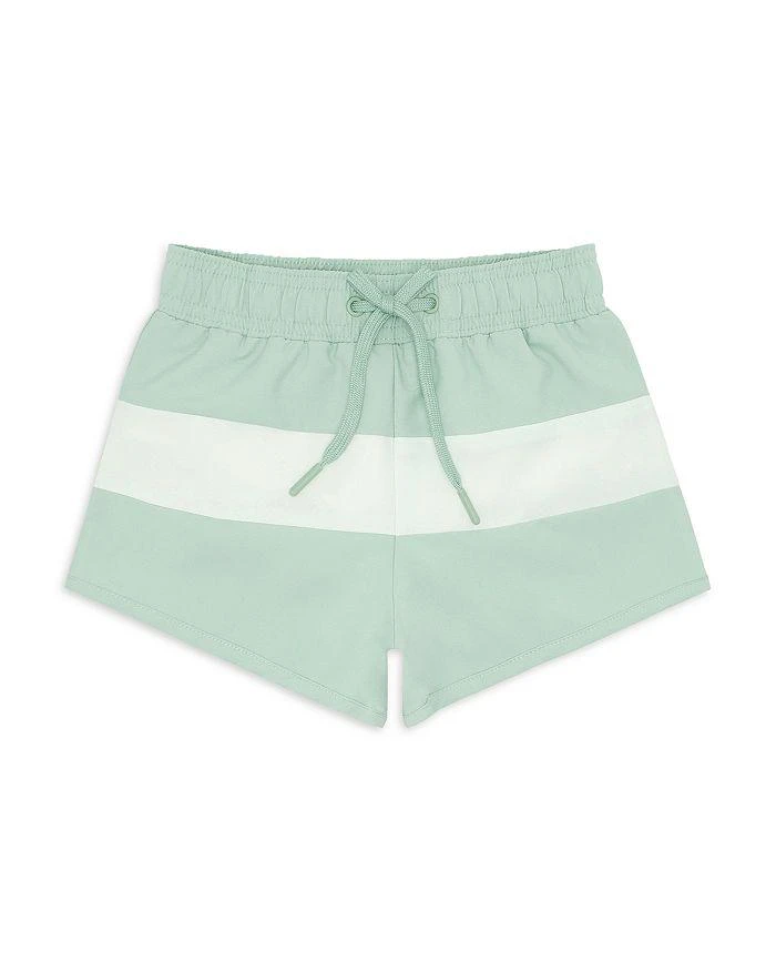 商品Minnow|Boys' Pistachio Color Blocked Boardie Shorts - Baby, Little Kid, Big Kid,价格¥419,第1张图片