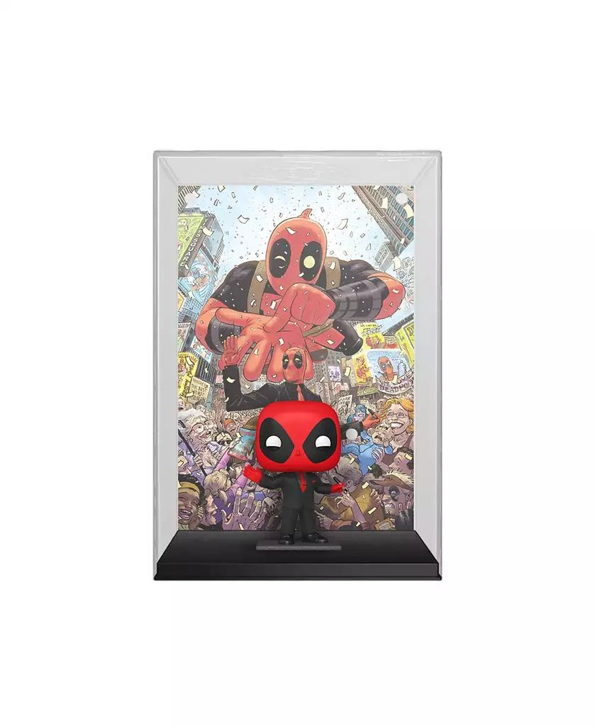 商品Funko|Pop Comic Cover Marvel Deadpool 2025 1 Deadpool in Black Suit Action Figure,价格¥157,第3张图片详细描述