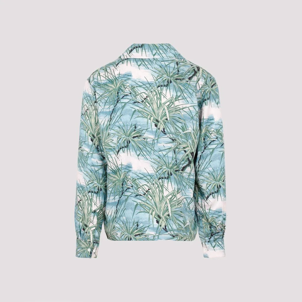 商品AMIRI|AMIRI  SILK ALOHA BOWLING SHIRT,价格¥4972,第2张图片详细描述