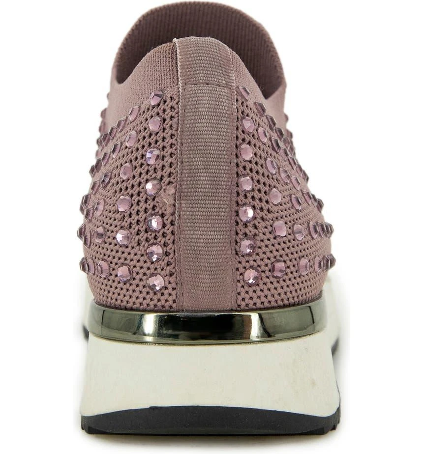 商品Kenneth Cole|REACTION KENNETH COLE Cameron Embellished Jewel Platform Sneaker,价格¥526,第4张图片详细描述
