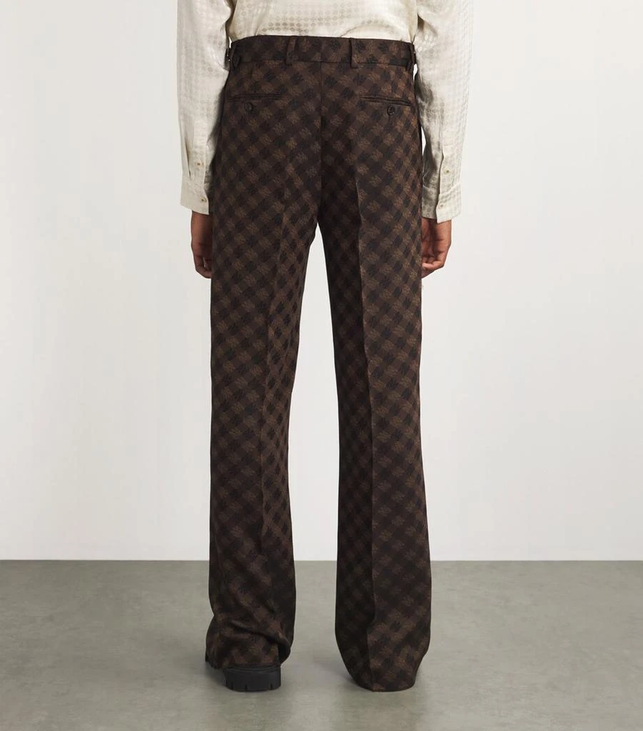 商品AMIRI|Wool-Blend Flared Trousers,价格¥7277,第4张图片详细描述