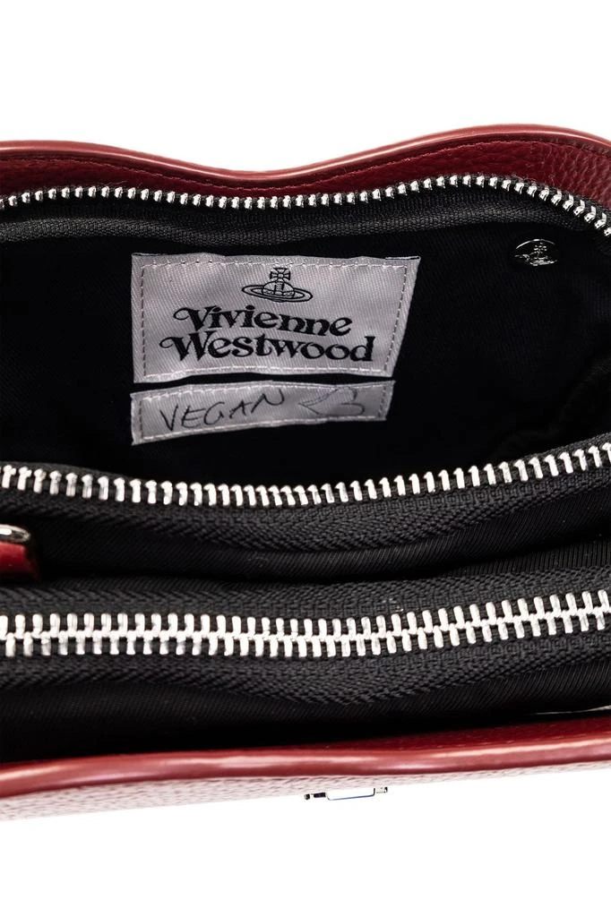 商品Vivienne Westwood|Vivienne Westwood Louise Heart Orb Plaque Shoulder Bag,价格¥2408,第4张图片详细描述