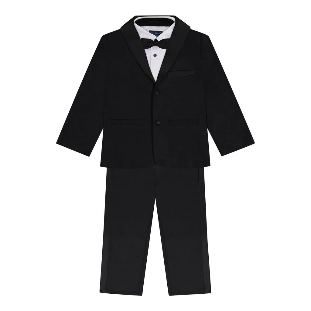 商品Andy & Evan|Boys Button Down Blazer, Pants & Bowtie 4-Piece Tuxedo Set,价格¥231,第4张图片详细描述