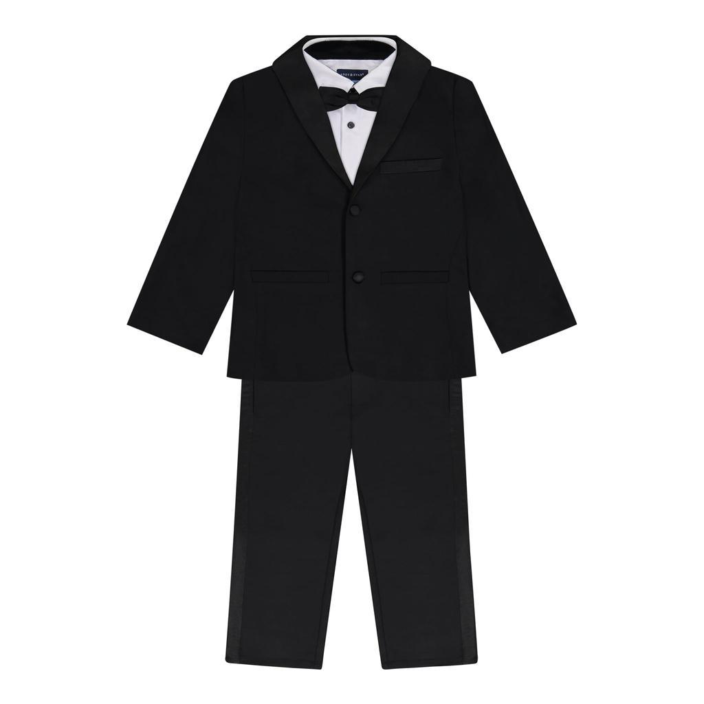 商品Andy & Evan|Boys Button Down Blazer, Pants & Bowtie 4-Piece Tuxedo Set,价格¥1072,第6张图片详细描述