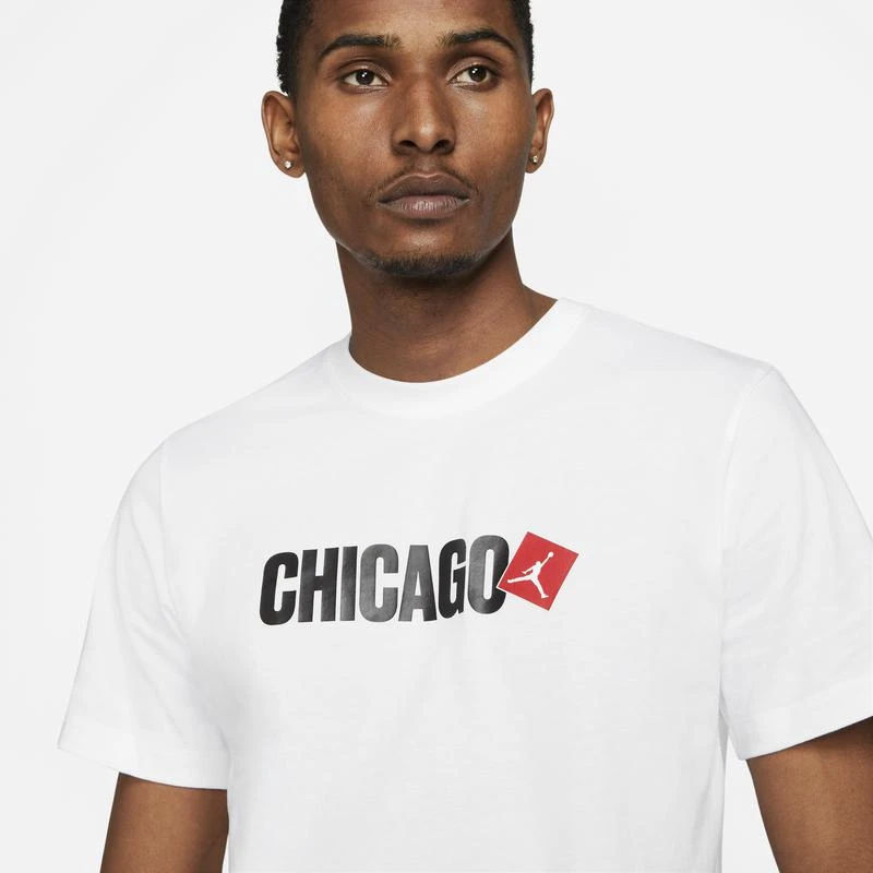 商品Jordan|Jordan Chicago City T-Shirt - Men's,价格¥261,第3张图片详细描述