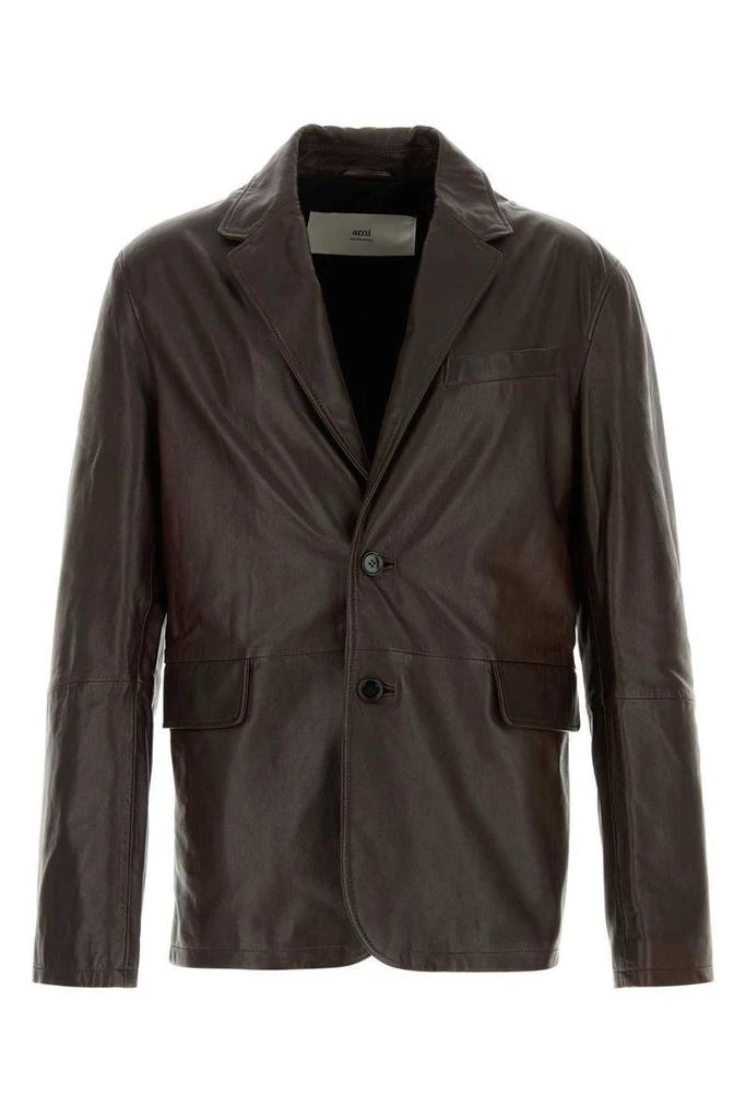 商品AMI|AMI Paris Coats & Jackets in Dark Coffee,价格¥8417-¥8856,第1张图片