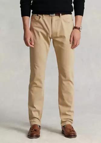 商品Ralph Lauren|Slim Fit Stretch Dobby Pants,价格¥1029,第1张图片