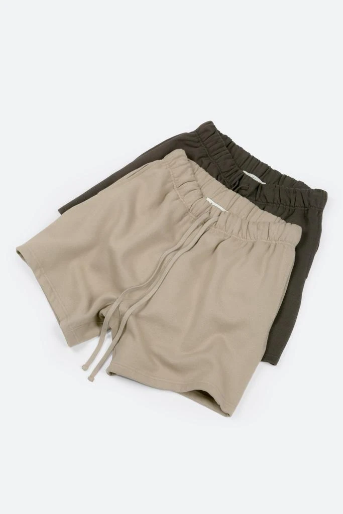 商品MNML|Every Day Sweatshorts 2 Pack - Vintage Black/Earth,价格¥558,第3张图片详细描述