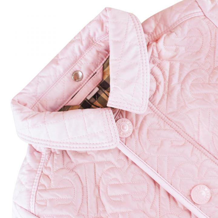商品Burberry|Infant Giaden Jacket Pink,价格¥1940,第4张图片详细描述