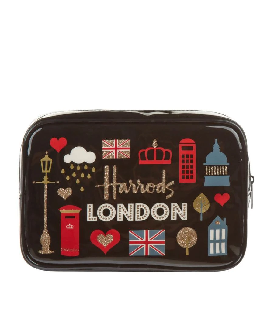 商品Harrods|Glitter London Cosmetic Bag,价格¥255,第1张图片