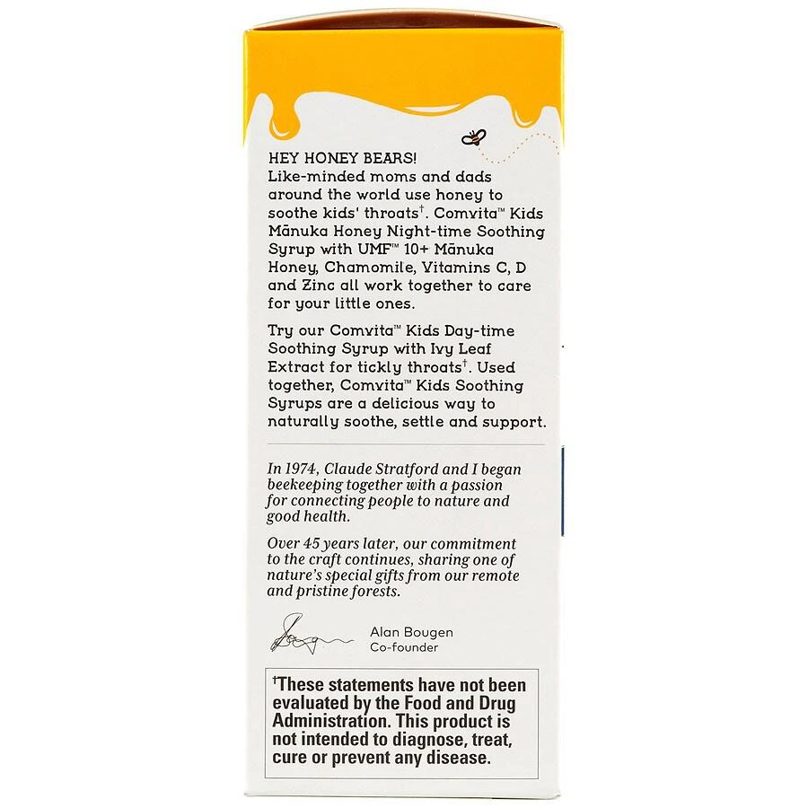 商品Comvita|Kids Night-Time UMF 10+ Manuka Honey Syrup,价格¥56,第2张图片详细描述
