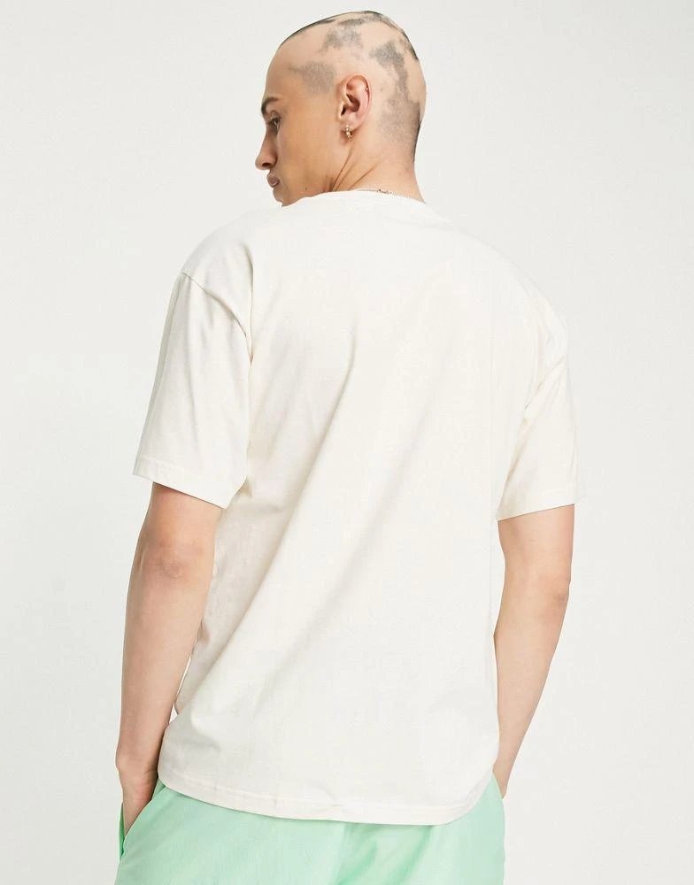 商品Adidas|adidas Originals side logo t-shirt in off white,价格¥189,第2张图片详细描述