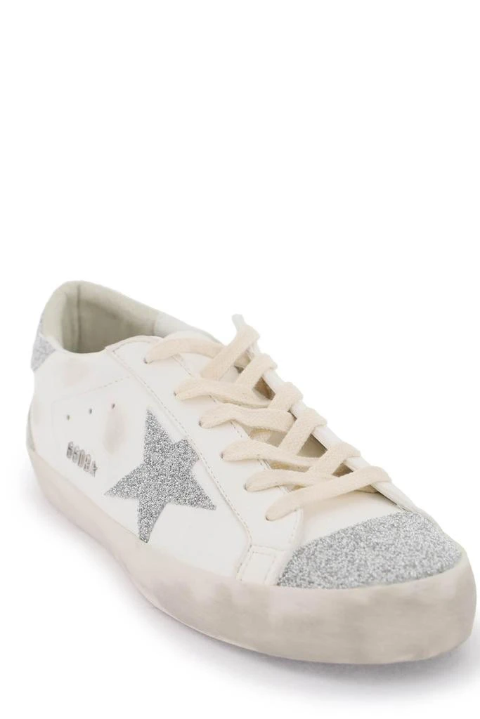商品Golden Goose|Golden Goose super-star Sneakers With Glitter - Women,价格¥9448,第4张图片详细描述