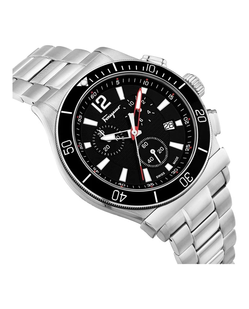 商品Salvatore Ferragamo|Ferragamo 1898 Sport Chronograph Watch,价格¥3854,第3张图片详细描述