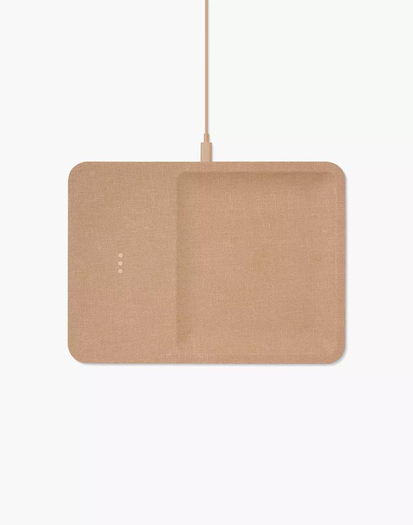 Courant Linen CATCH:3 Single-Device High-Speed Wireless Charger and Accessory Tray商品第1张图片规格展示