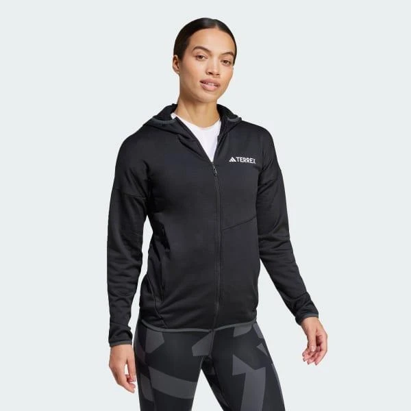 商品Adidas|Terrex Xperior Climawarm Light Fleece Hooded Jacket,价格¥793,第3张图片详细描述