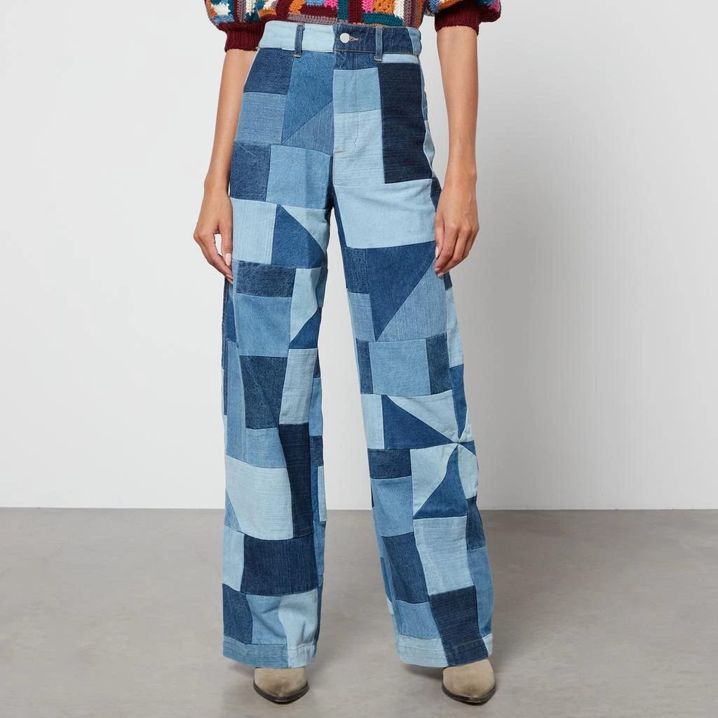 商品Sea New York|Sea New York Diego Patchwork Denim Jeans,价格¥745,第1张图片
