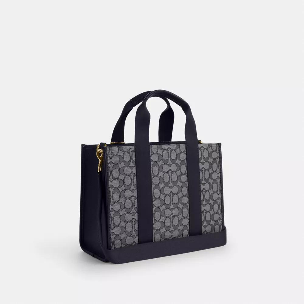 Coach Smith Tote Bag In Signature Jacquard - Tote Bags