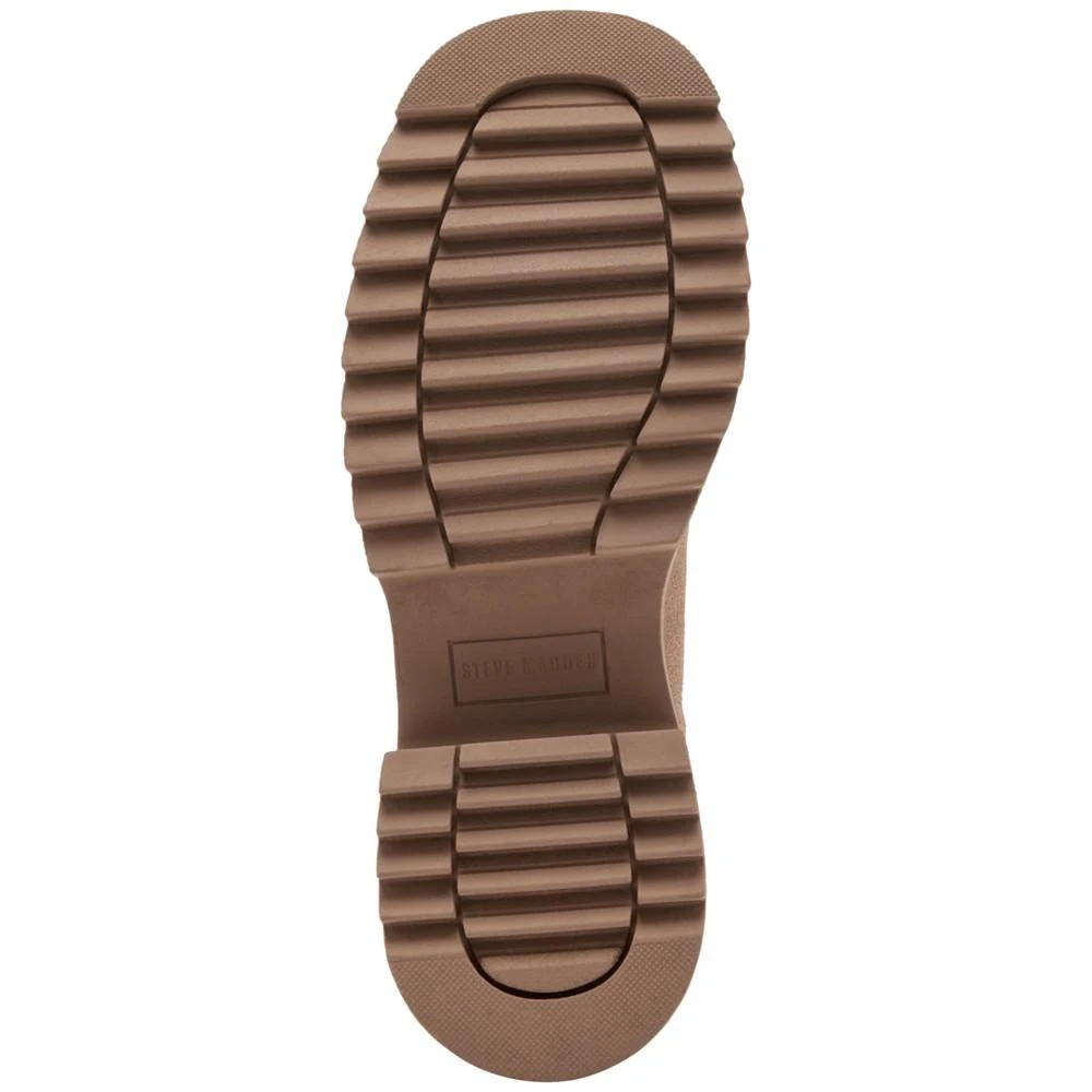 商品Steve Madden|Women's Gates Buckle-Detailed Lug-Sole Booties,价格¥193,第5张图片详细描述