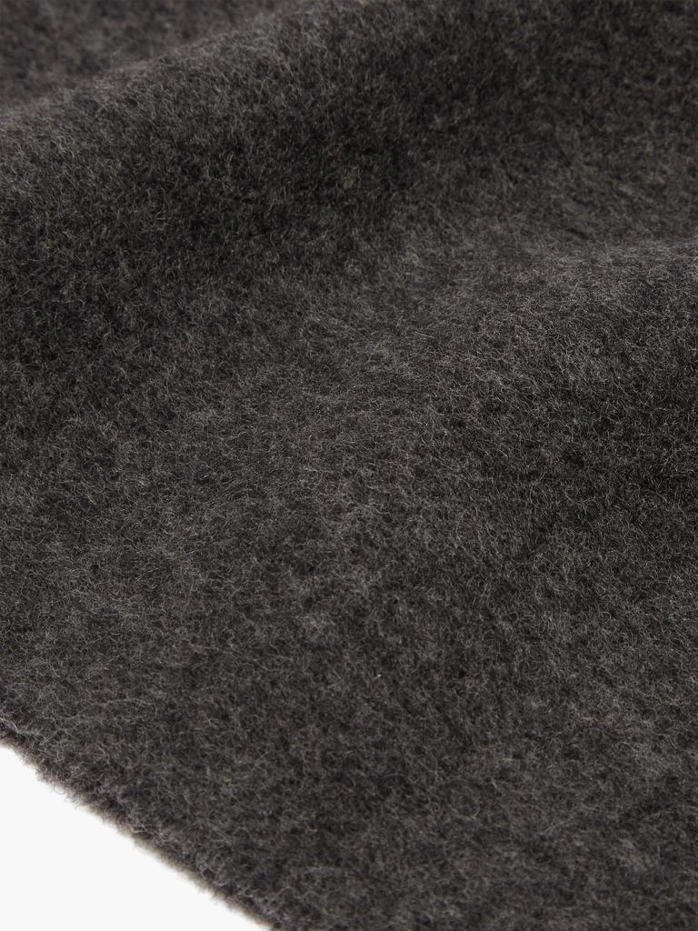 商品Totême|Fringed felted-wool scarf,价格¥1048,第3张图片详细描述