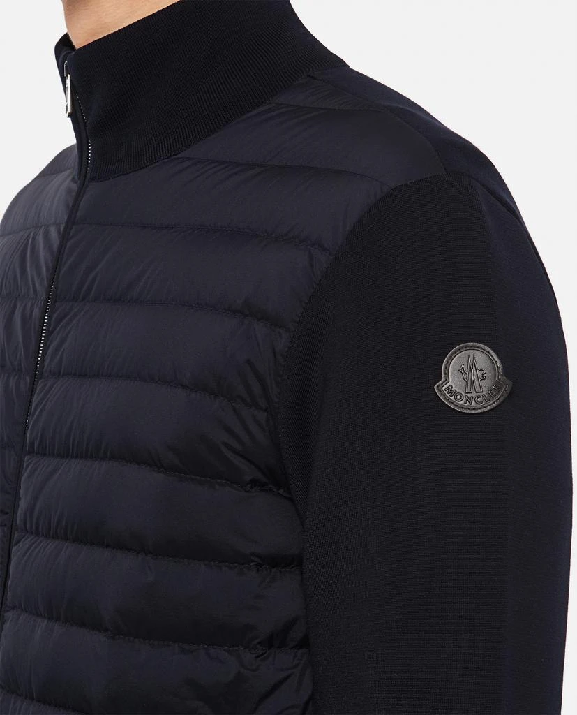 商品Moncler|Moncler DOWN-FILLED NYLON AND COTTON JACKET size M,价格¥8276,第4张图片详细描述