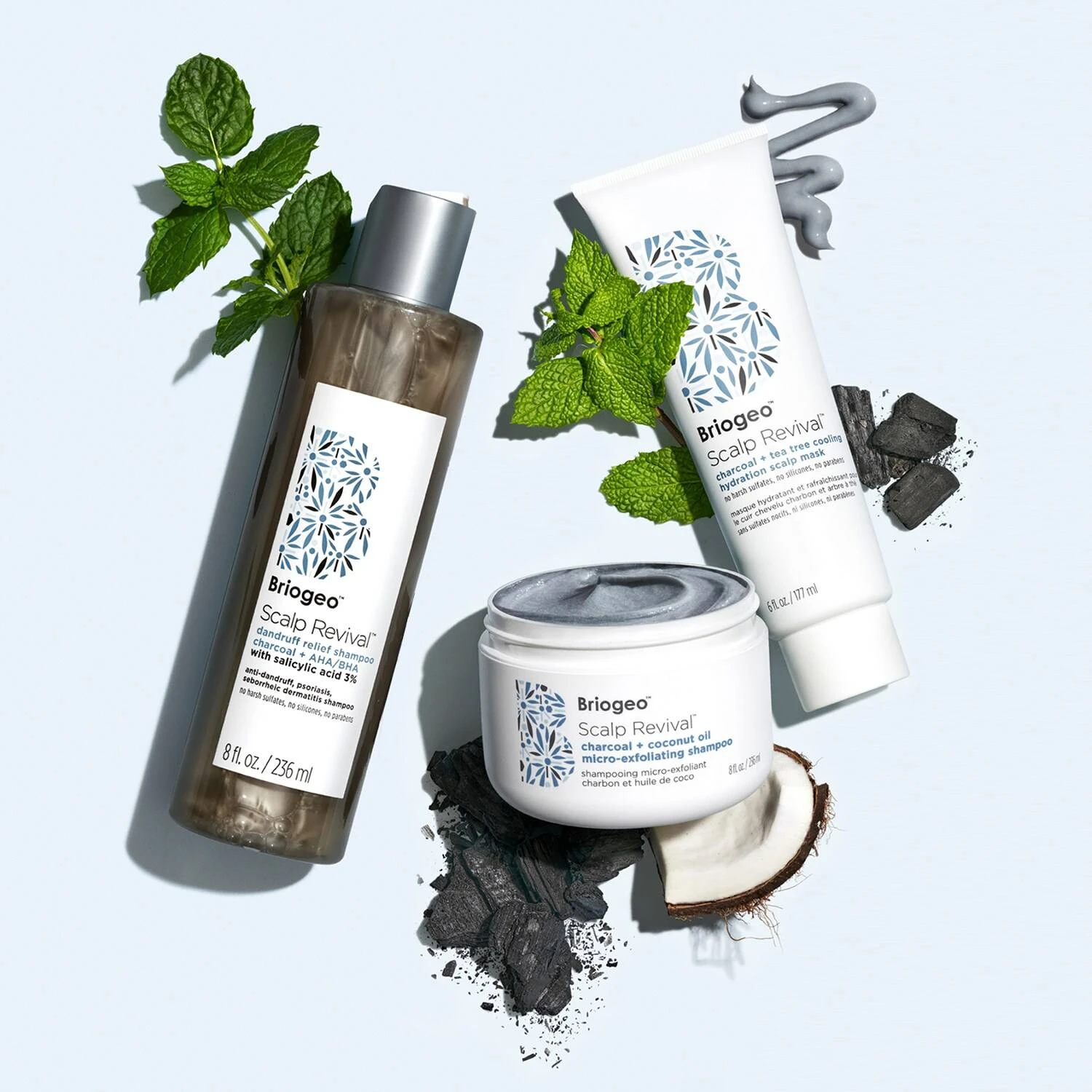 Briogeo 头皮焕活舒缓洗发护发套装 商品