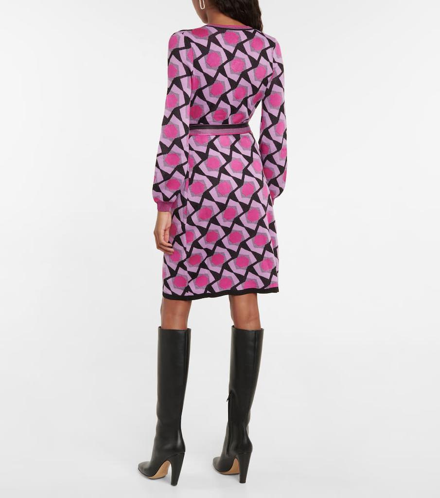 商品Diane von Furstenberg|印花裹身连衣裙,价格¥5767,第5张图片详细描述