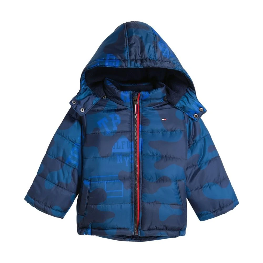 商品Tommy Hilfiger|Baby Boys Camo Printed Puffer Jacket,价格¥135,第1张图片