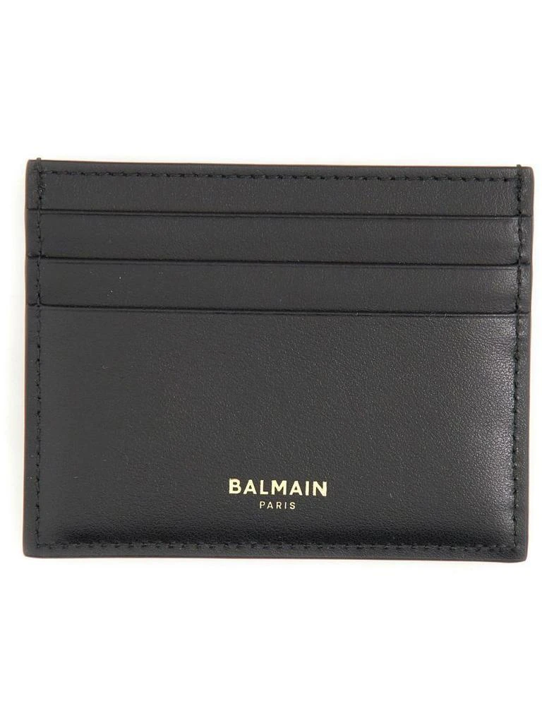 商品Balmain|Balmain Small Leather Goods in Black,价格¥1645,第2张图片详细描述