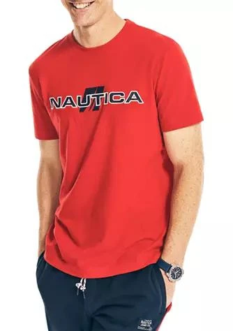 商品Nautica|Sustainably Crafted Logo T Shirt,价格¥84,第1张图片详细描述