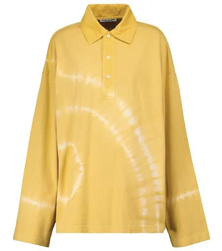 商品Acne Studios|扎染棉质Polo衫,价格¥1617,第1张图片