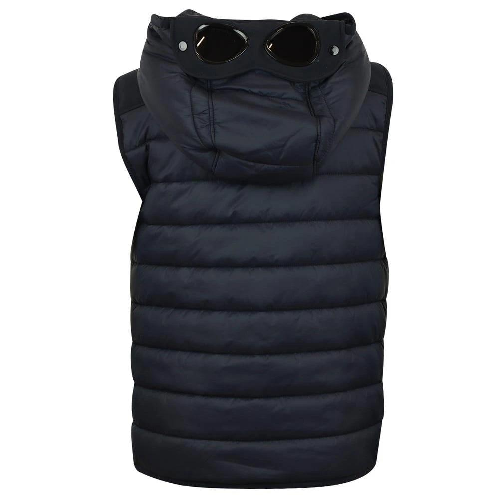 商品CP Company|Navy Hooded Lens Gilet,价格¥1067,第3张图片详细描述