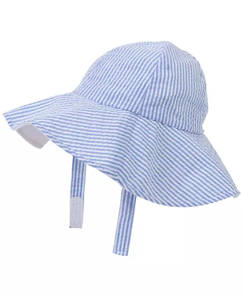 商品Baby Essentials|Baby Girls Striped Bubble Romper and Hat, 2 Piece Set,价格¥103,第3张图片详细描述