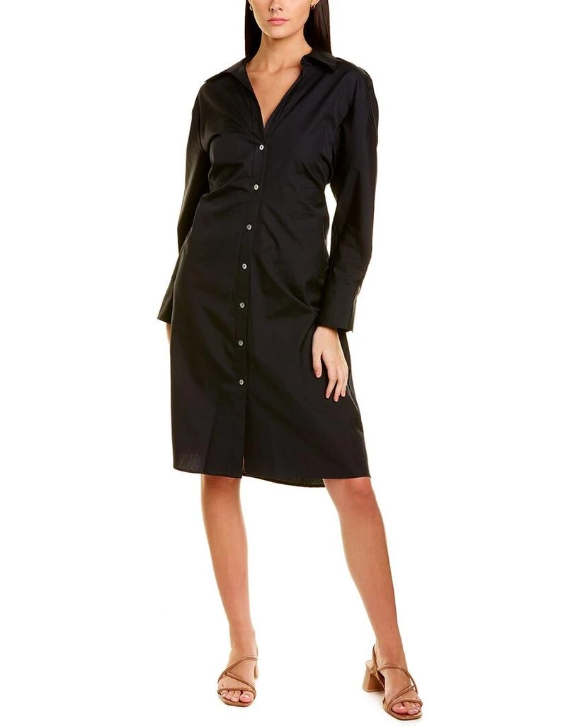 商品Vince|Vince Soft Fitted Shirtdress,价格¥1040,第1张图片