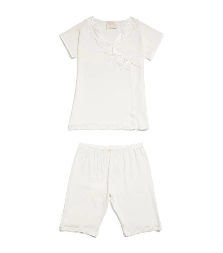 商品Story Loris|Lace Wrap Pyjamas Set (4-14 Years),价格¥839,第1张图片