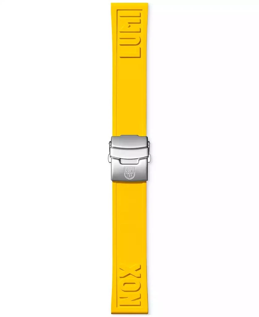 商品Luminox|Interchangeable Yellow Rubber Watch Strap,价格¥651,第1张图片