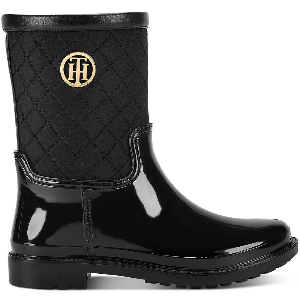 商品Tommy Hilfiger|Splash Womens Rubber Mid Calf Rain Boots,价格¥522,第2张图片详细描述